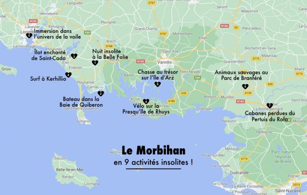 que faire dans le morbihan